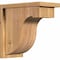 Ekena Millwork Del Monte Smooth Corbel w/Backplate, Western Red Cedar, 7 1/2"W x 14"D x 14"H COR08X14X14DEL01SWR - alternate 1